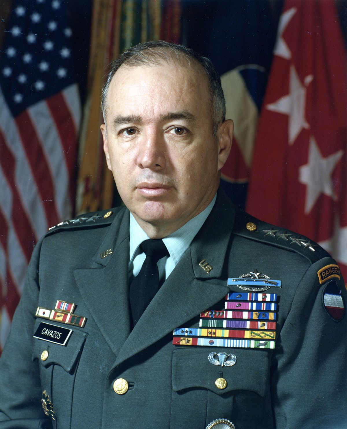 Retired Gen. Richard E. Cavazos